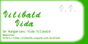 vilibald vida business card